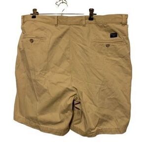 Dockers Pleated Relaxed Fit Size 40 Light Beige Casual Shorts
